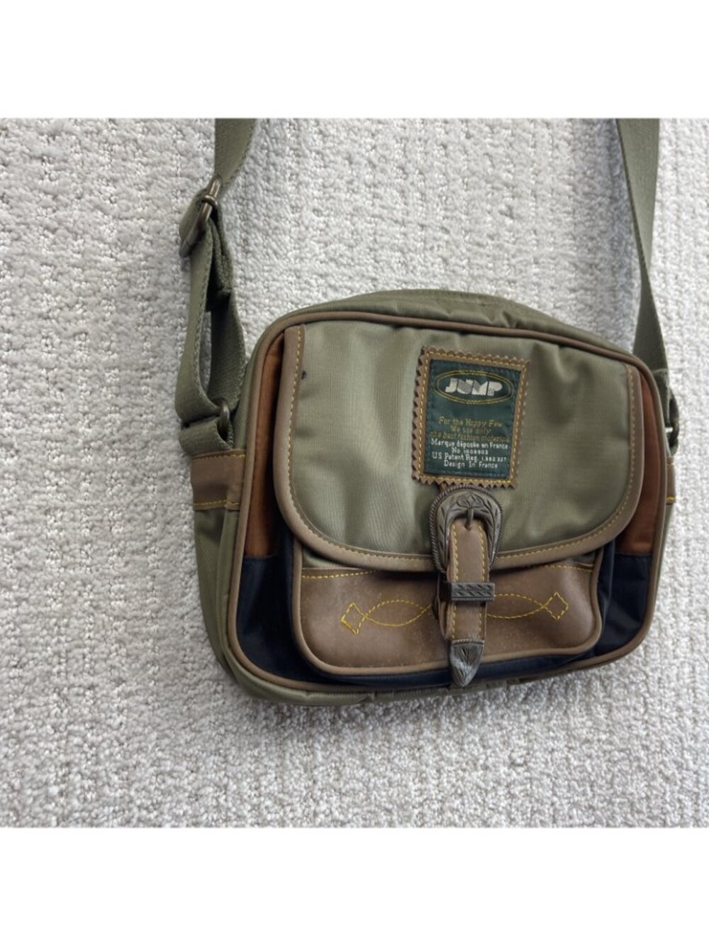 Jump Paris Shoulder Bag Crossbody heritage Outdoor Gorpcore Euro Utility - Picture 2 of 12